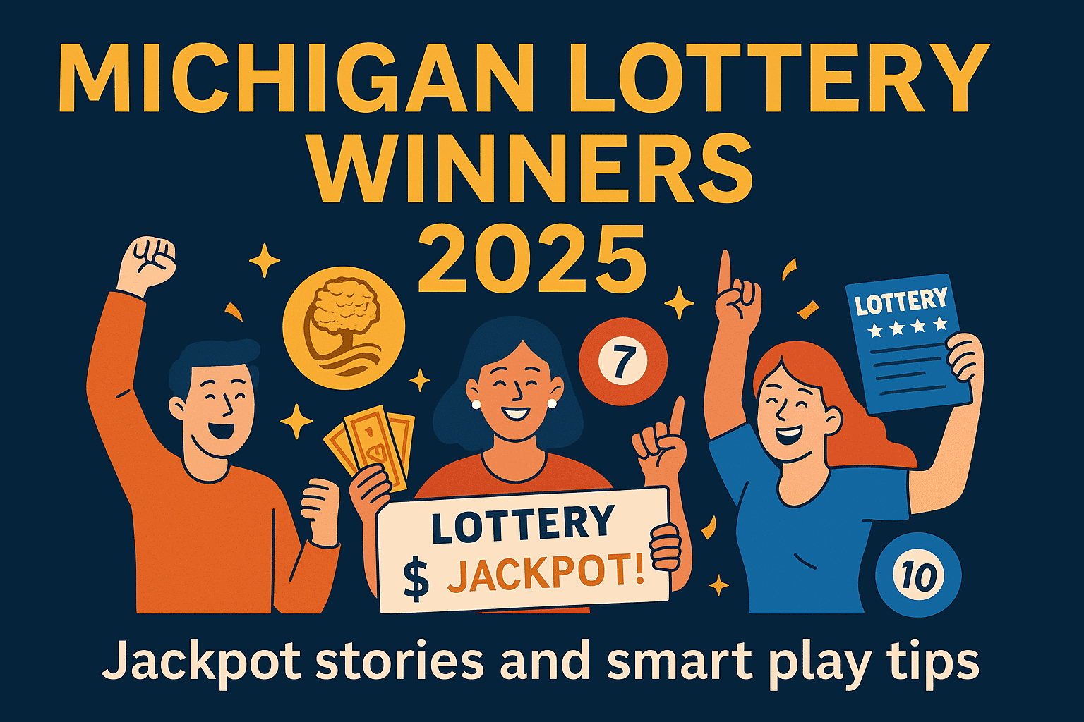 Michigan Lottery winners in 2025 with jackpot stories and smart play tips